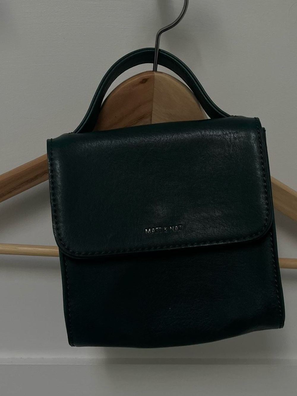 Matt & Nat Dark Green Mini Bag